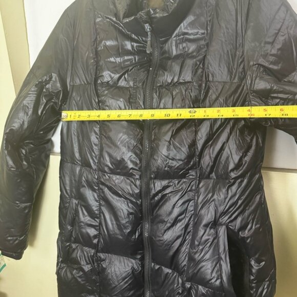 Lafuma Down Puffer Jacket Coat Zip Pockets Lightweight Warm Snow Cold Black XL - Picture 15 of 16